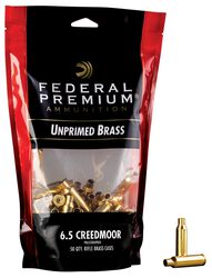 Unprimed Brass-Rifle, 6.5 Creedmoor