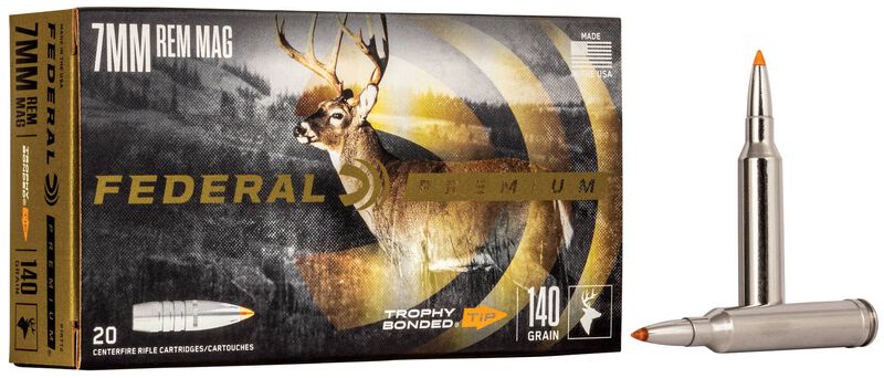 Trophy Bonded Tip, 7mm Rem Mag, 140 Grain, Trophy Bonded Tip, 3150 fps