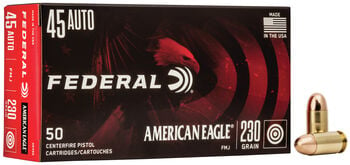 American Eagle Handgun 45 Auto 230 Grain