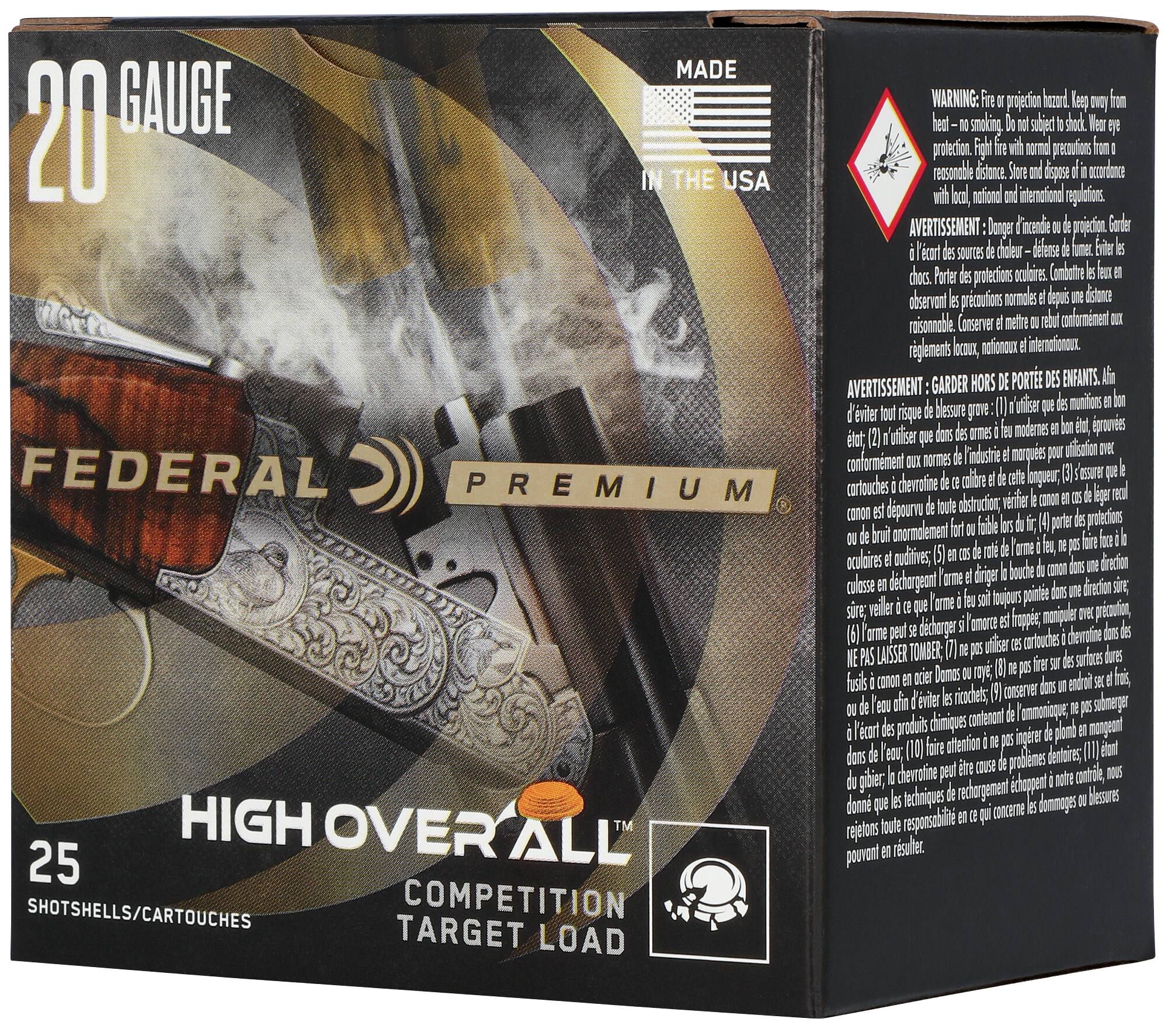 Buy High Over All 20 Gauge Ammo | 7.5 Shot, 7/8 oz, 2-3/4in