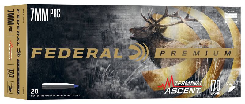 Terminal Ascent, 7MM PRC, 170 Grain, Terminal Ascent, 2950 fps