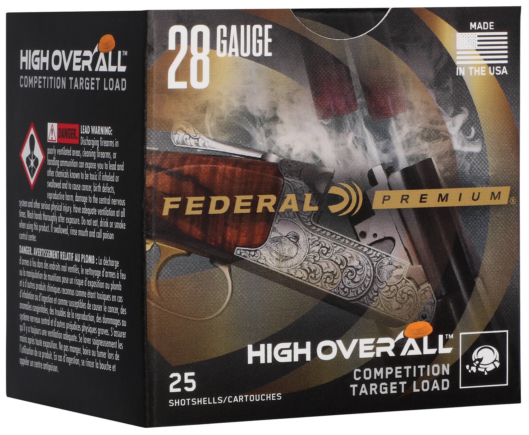 Federal High Over All 28ga Target Load – Superb #8.5 Small Gauge Competition Shells, 25 Rounds 2 Federal High Over All 28ga Target Load – Superb #8.5 Small Gauge Competition Shells, 25 Rounds - Image 2