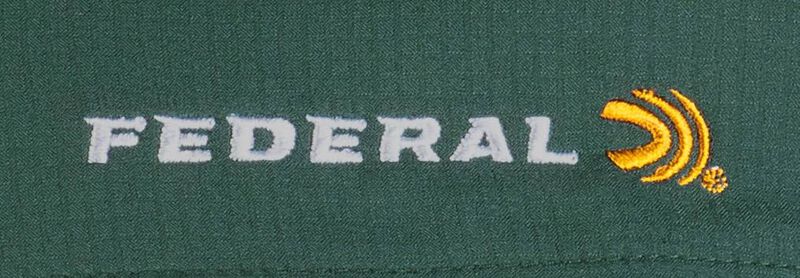 Federal Performance S/S Fishing Shirt Green, Green, Small