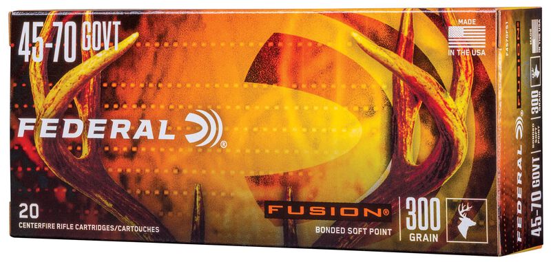 Fusion Rifle, 45-70 Government, 300 Grain, Fusion Soft Point, 1850 fps