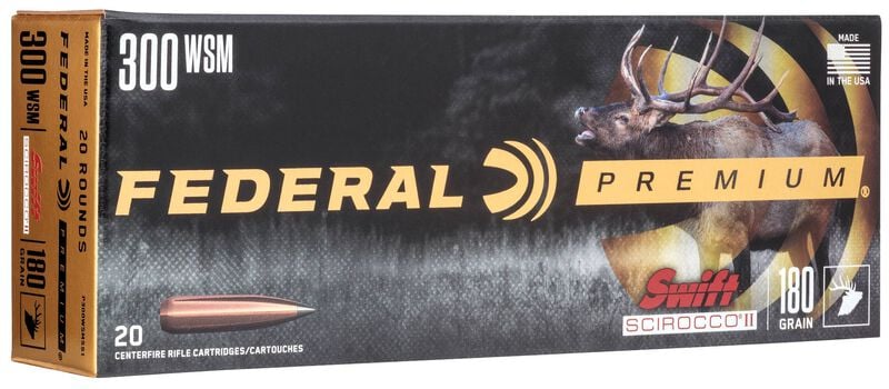 Swift Scirocco II, 300 WSM, 180 Grain, Swift Scirocco, 2960 fps