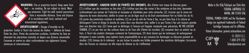 Power-Shok Rifle, 303 British, 150 Grain, Jacketed Soft Point, 2690 fps