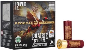 Prairie Storm FS Steel, 12 Gauge, 4 Shot, 3 in, 1 1/8 oz, 1600 fps