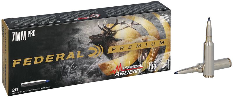 Terminal Ascent, 7MM PRC, 155 Grain, Terminal Ascent, 3100 fps