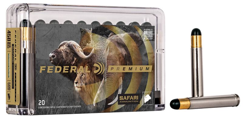 Safari Woodleigh Hydro Solid, 458 Win Magnum, 500 Grain, Woodleigh Hydro Solid, 2050 fps