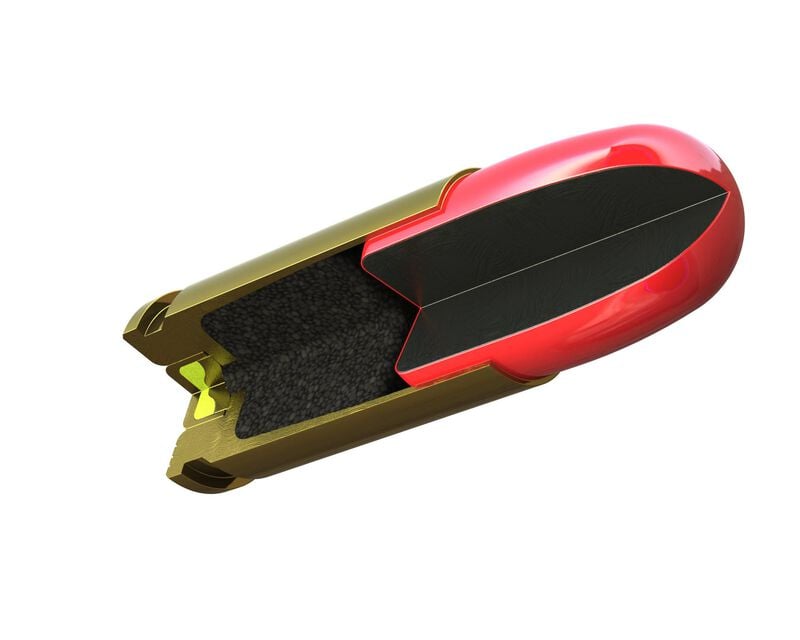 Syntech PCC, 9mm Luger, 130 Grain, Syntech Jacket Flat Nose, 1140 fps