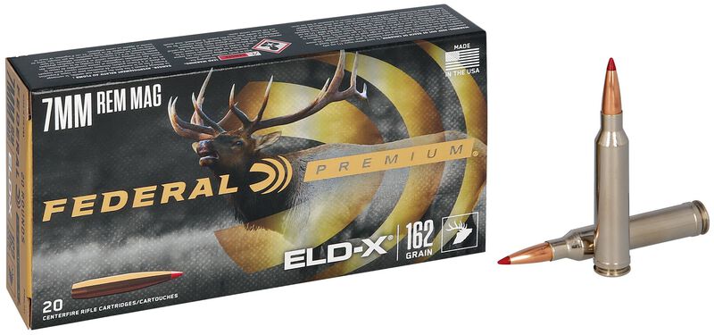 ELD-X, 7mm Rem Mag, 162 Grain, ELD-X, 2940 fps