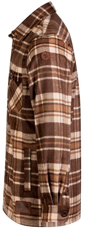 Federal/Waggle Flannel Shirt Brown