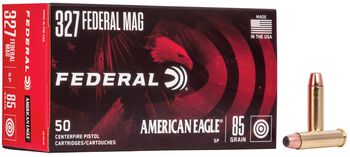 American Eagle Handgun, 327 Federal Magnum, 85 Grain, Jacketed Soft Point, 1400 fps