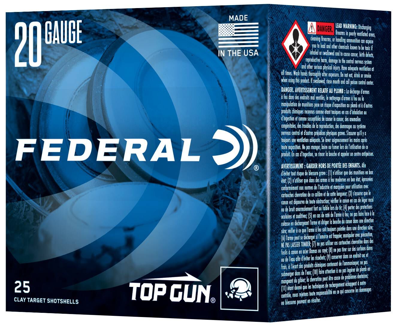 Buy Top Gun 20 Gauge Ammo | 7.5 Shot, 7/8 oz, 2-3/4in / 70mm, 1210