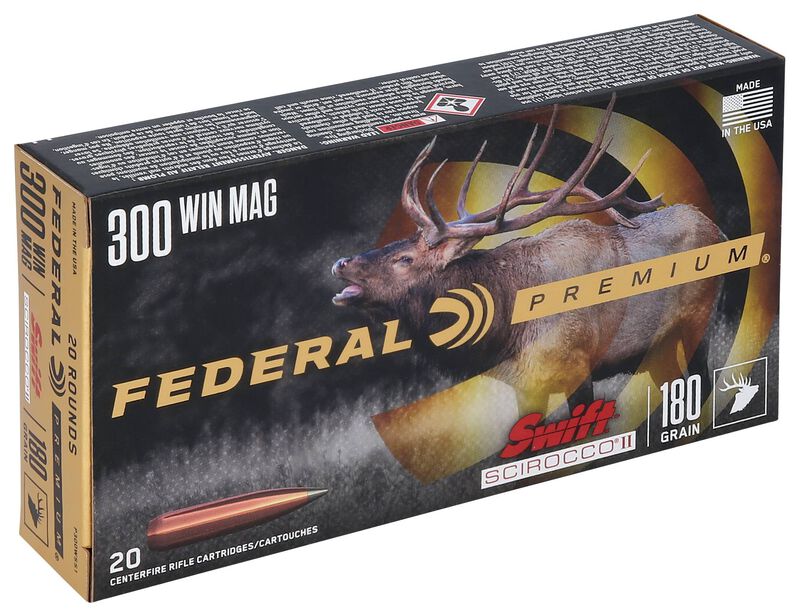Swift Scirocco II, 300 Win Mag, 180 Grain, Swift Scirocco, 2960 fps