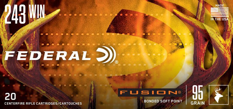 Fusion Rifle, 243 Win, 95 Grain, Fusion Soft Point, 2980 fps