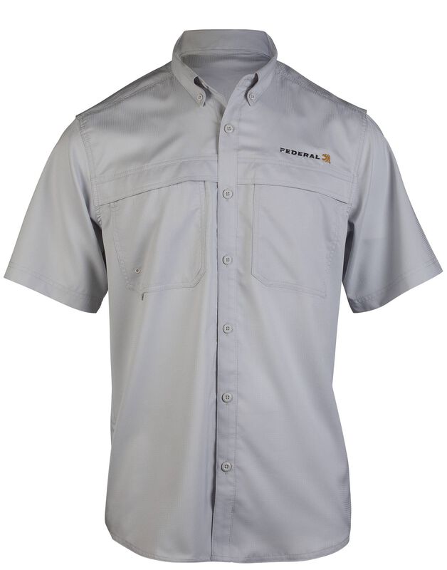 Federal Performance S/S Fishing Shirt Silver