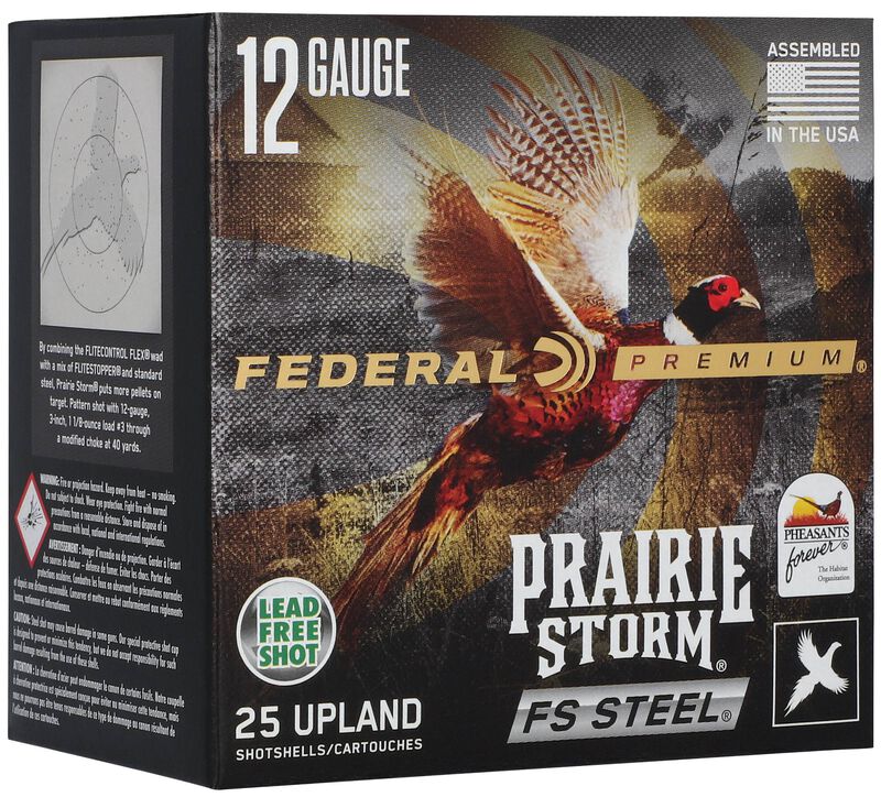 Prairie Storm FS Steel, 12 Gauge, 4 Shot, 3 in, 1 1/8 oz, 1600 fps