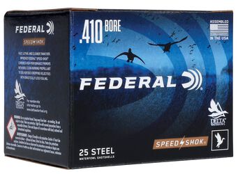Speed-Shok, 410 Bore, 6 Shot, 3 in, 3/8 oz, 1400 fps