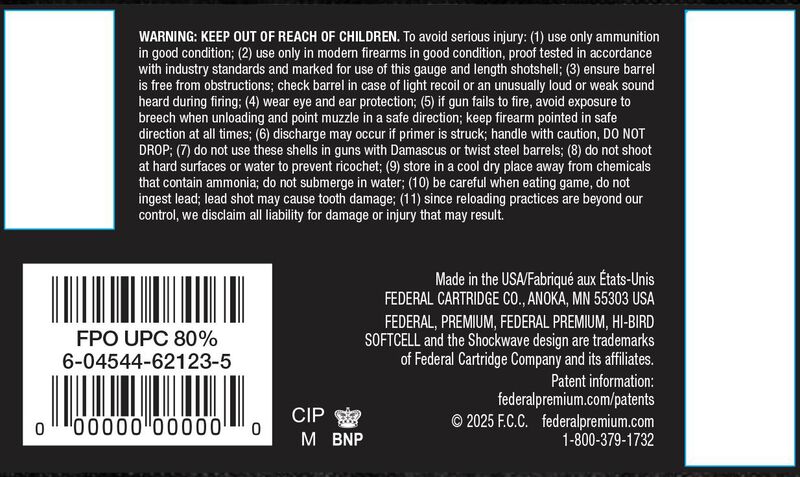 HI-BIRD, 12 Gauge, 7.5 Shot, 2-3/4 in, 1 1/4 oz, 1330 fps