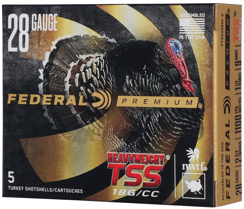 Heavyweight TSS, 28 Gauge, 9 Shot, 2-3/4 in, 1 1/4 oz, 1100 fps