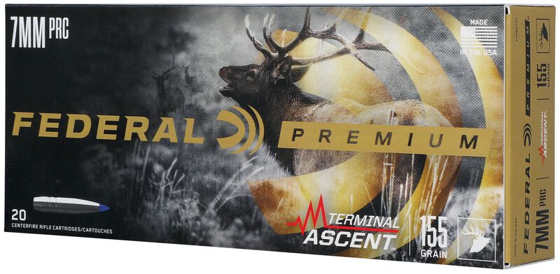Terminal Ascent, 7MM PRC, 155 Grain, Terminal Ascent, 3100 fps