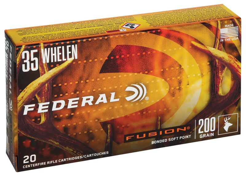 Fusion Rifle, 35 Whelen, 200 Grain, Fusion Soft Point, 2800 fps