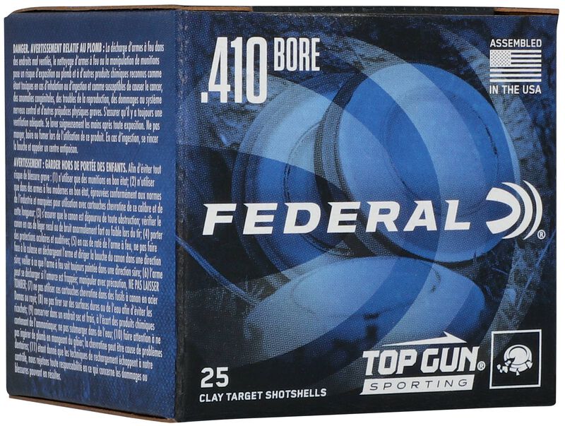 Top Gun, 410 Bore, 9 Shot, 2-1/2 in, 1/2 oz, 1330 fps