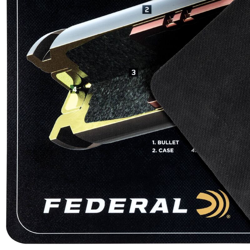 Federal Gun Cleaning Mat - Handgun Ammunition Basics