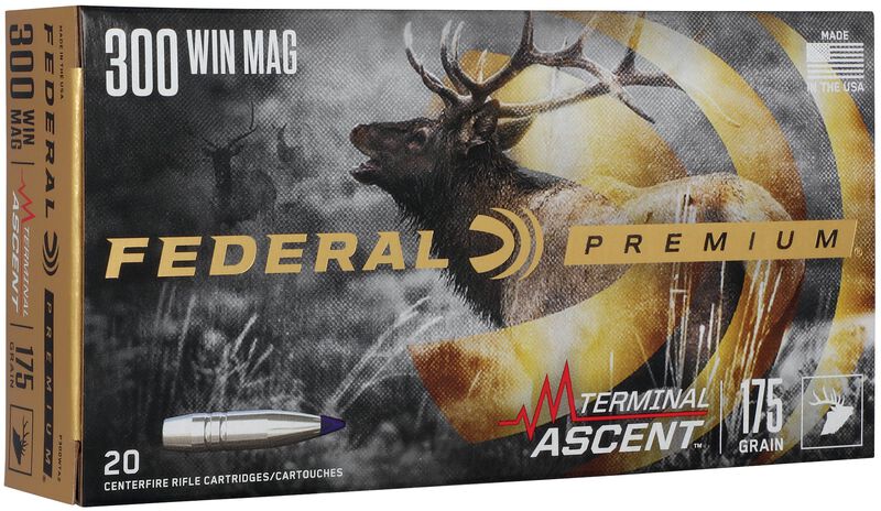 Terminal Ascent, 300 Win Mag, 175 Grain, Terminal Ascent, 3030 fps