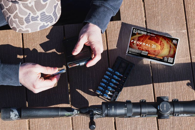 Fusion Tipped Rifle, 6.5 Creedmoor +Peak, 155 Grain, Fusion Tipped, 2900 fps