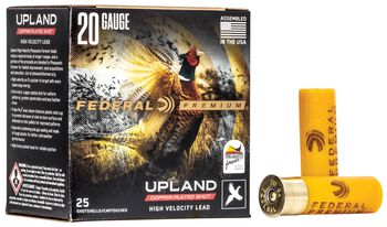 Upland Pheasants Forever High Velocity, 20 Gauge, 5 Shot, 2-3/4 in, 1 oz, 1350 fps