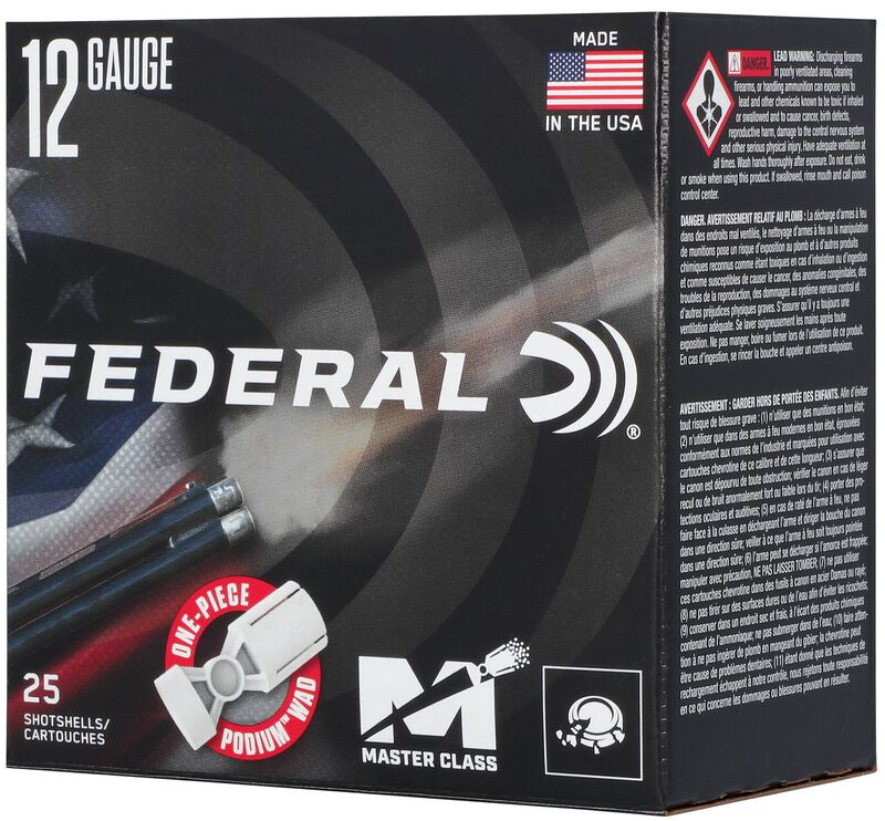 Master Class, 12 Gauge, 7.5 Shot, 2-3/4 in, 1 1/8 oz, 1235 fps