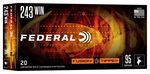 Fusion Tipped Rifle, 243 Win, 95 Grain, Fusion Tipped, 3050 fps