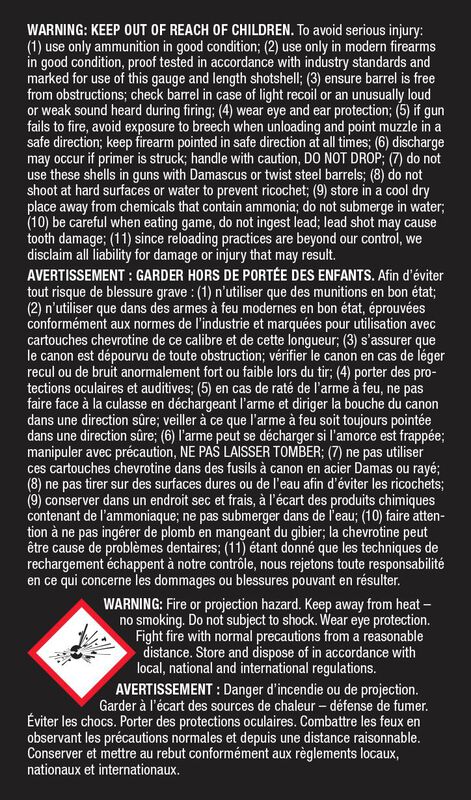 High Over All, 12 Gauge, 7.5 Shot, 2-3/4 in, 1 1/8 oz, 1200 fps