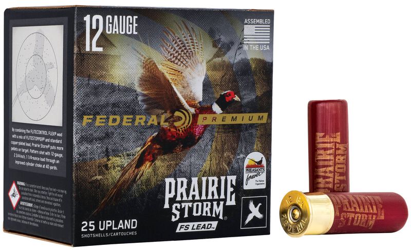 Prairie Storm FS Lead, 12 Gauge, 6 Shot, 3 in, 1 5/8 oz, 1350 fps