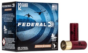 Speed-Shok, 12 Gauge, 4 Shot, 2-3/4 in, 1 1/8 oz, 1500 fps