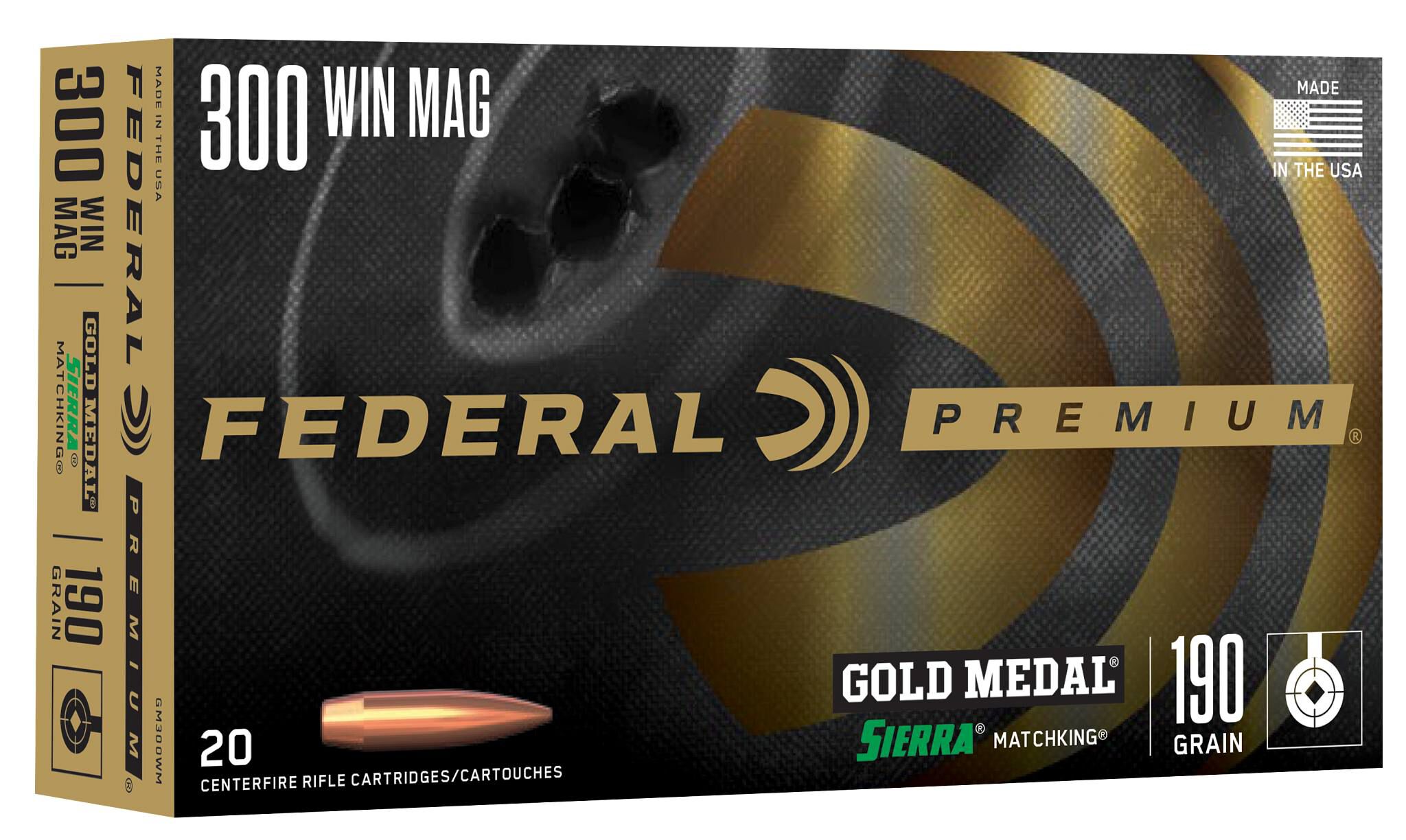 Buy Gold Medal Sierra MatchKing 300 Win Mag Ammo | 190 Grain, 2900