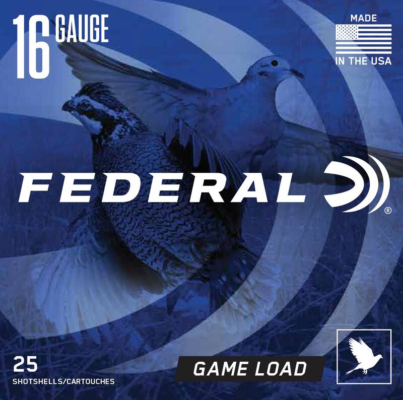 Game Load Upland, 16 Gauge, 6 Shot, 2-3/4 in, 1 oz, 1165 fps