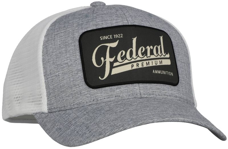 Federal Heritage Patch Hat White, Cotton/Polyester, One Size Fits Most