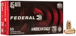 American Eagle Handgun, 45 Auto, 230 Grain, Full Metal Jacket, 890 fps