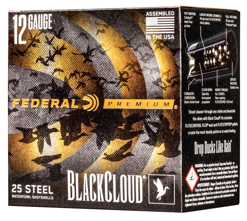Black Cloud FS Steel, 12 Gauge, 4 Shot, 3 in, 1 1/4 oz, 1450 fps