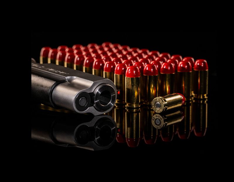 Syntech Range, 40 S&amp;W, 165 Grain, Syntech Jacket Flat Nose, 1060 fps