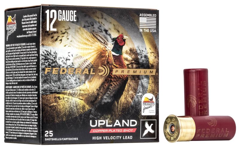 Upland Pheasants Forever High Velocity, 12 Gauge, 7.5 Shot, 2-3/4 in, 1 1/4 oz, 1500 fps