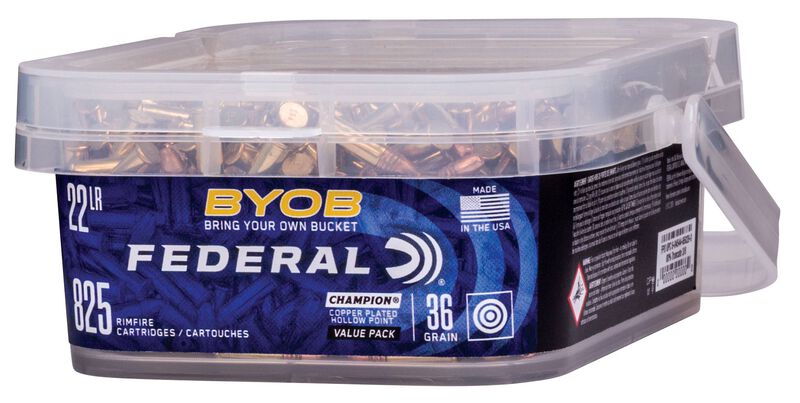 BYOB, 22 LR, 36 Grain, Copper Plated Hollow Point, 1260 fps