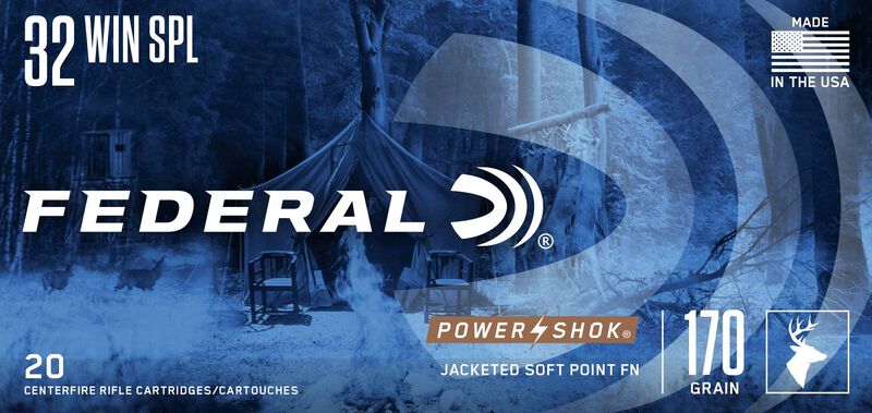 Power-Shok Rifle, 32 Win Special, 170 Grain, Jacketed Soft Point, 2250 fps