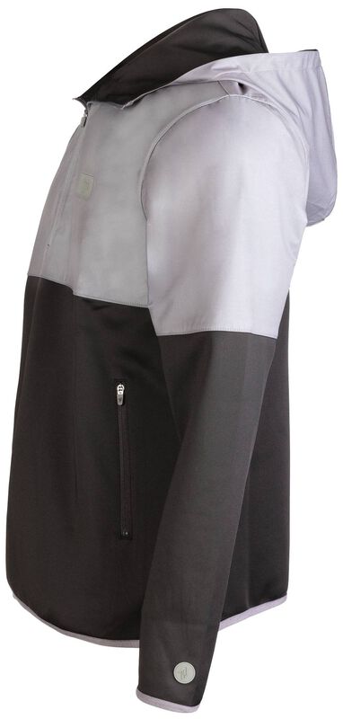 Federal/Waggle 1/2 Zip Hoodie Black