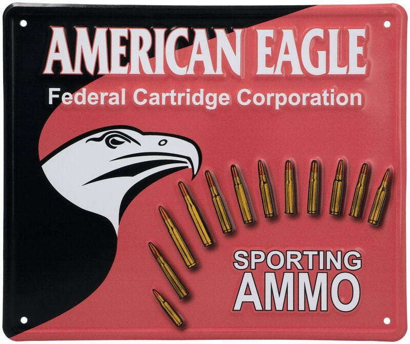 American Eagle Tin Sign