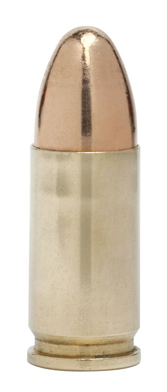 American Eagle Handgun, 9mm Luger, 115 Grain, Full Metal Jacket, 1180 fps
