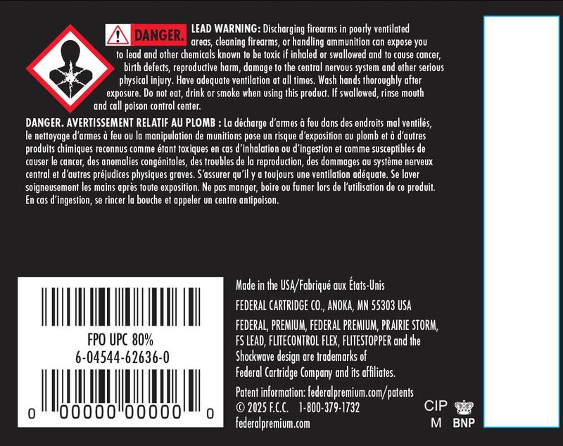Prairie Storm FS Lead, 20 Gauge, 5 Shot, 3 in, 1 1/4 oz, 1300 fps